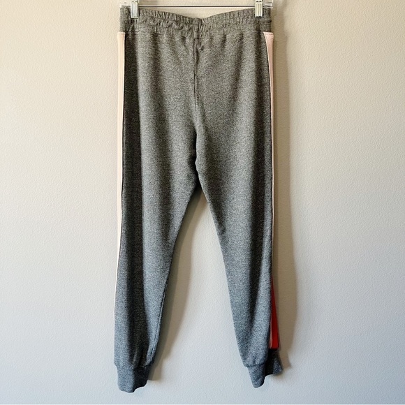 Sundry Side Stripe Jogger Pants Heather Grey Size 0/XS Drawstring - Picture 7 of 11